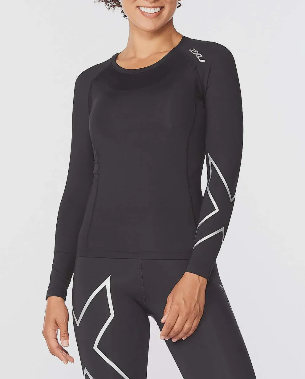 2XU Womens Core Compression Long Sleeve Top