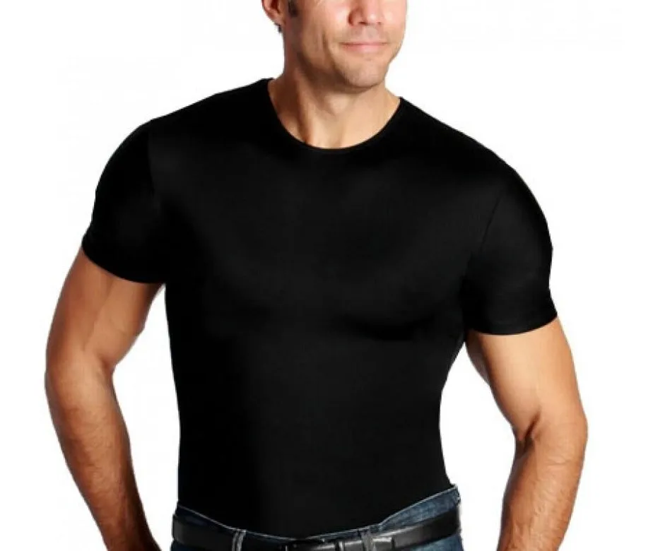 6-Pack Insta Slim Compression Crew Neck TS0006