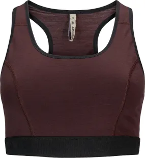 Aclima Women&#x27;s LightWool 180 Sports Top Chocolate Plum | Buy Aclima Women&#x27;s LightWool 180 Sports Top Chocolate Plum here | Outnorth