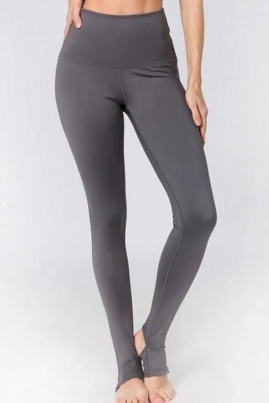 Active High Rise Stirrup Legging