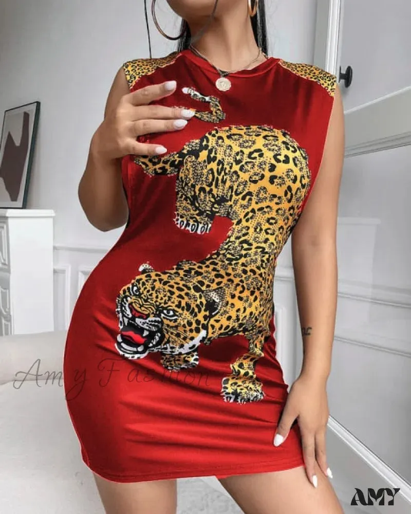 Amy Fashion - Sexy Women Party Night Club Wear Mini Dresses