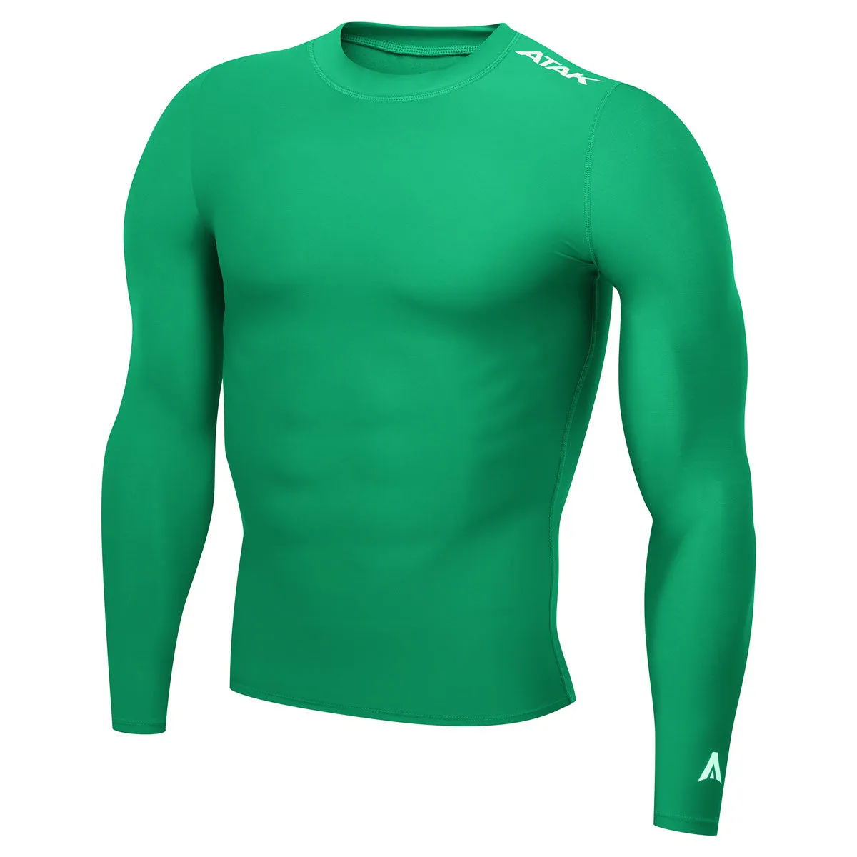 Atak Compression Recovery Long Sleeve Top - Youth - Green