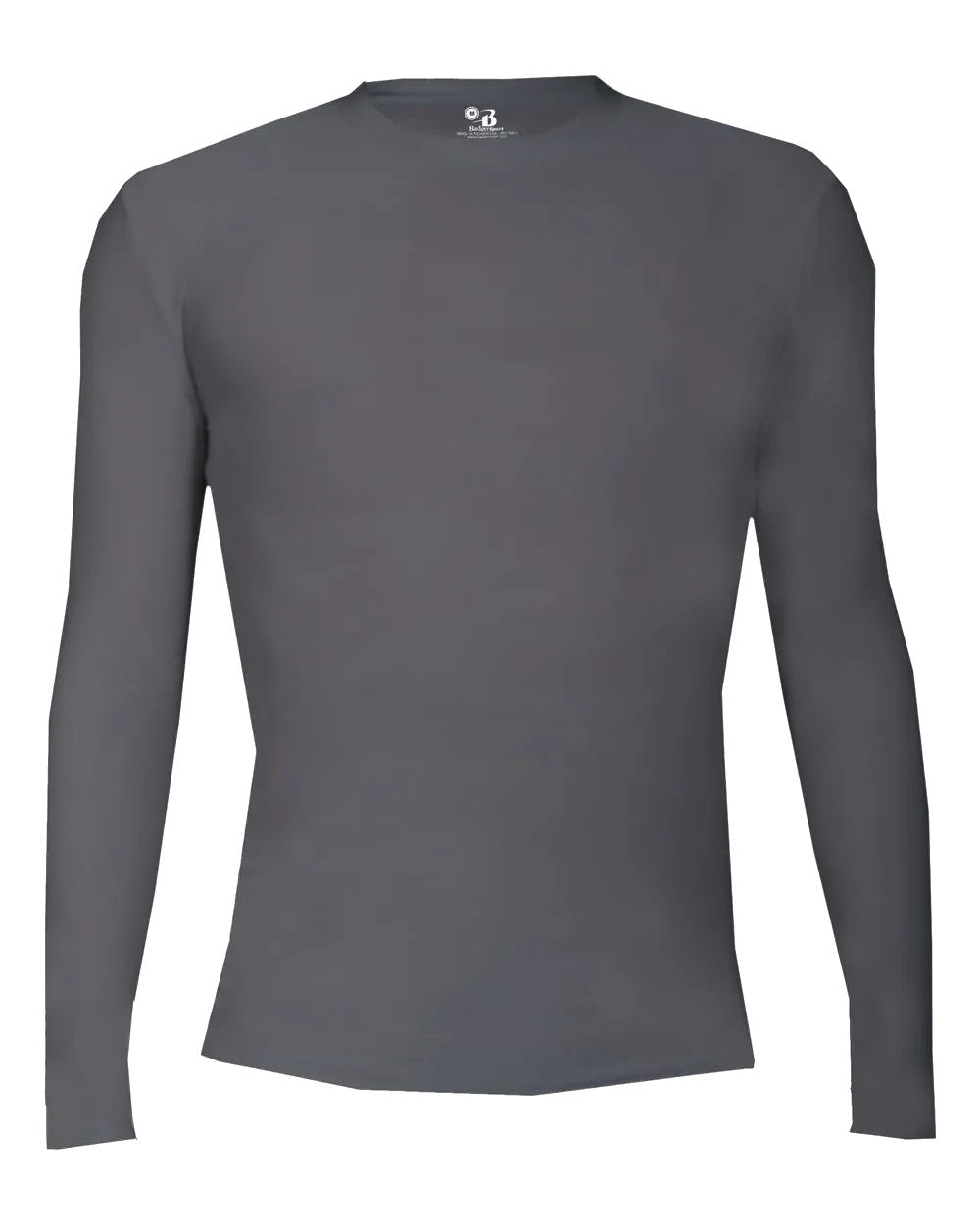 Badger 2605 Youth Pro-Compression Long-Sleeve Crew Shirt