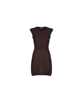 BOUNCE MESH TANK MINIDRESS JAVA