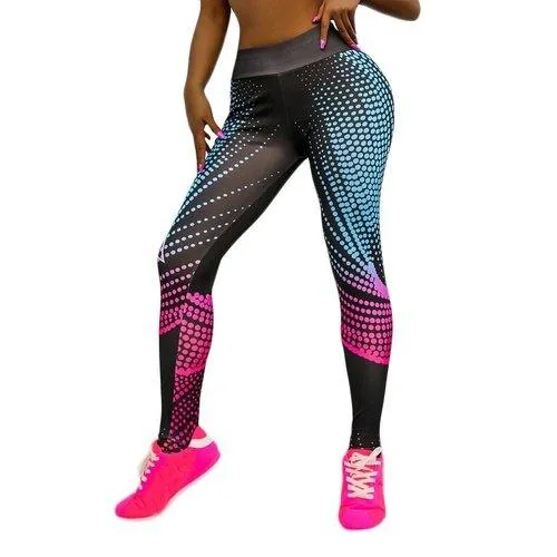 Digital Printed Fitness Yoga Pants