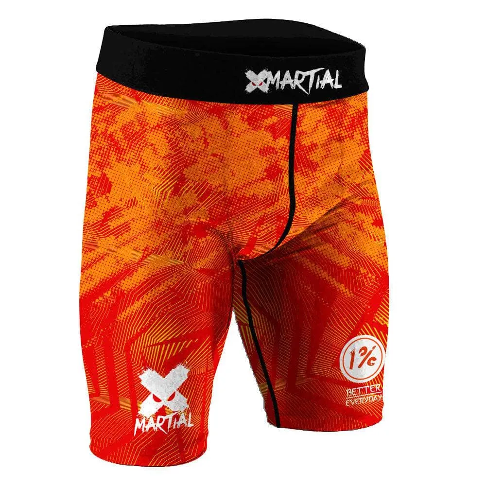 Flame BJJ/MMA Compression Shorts