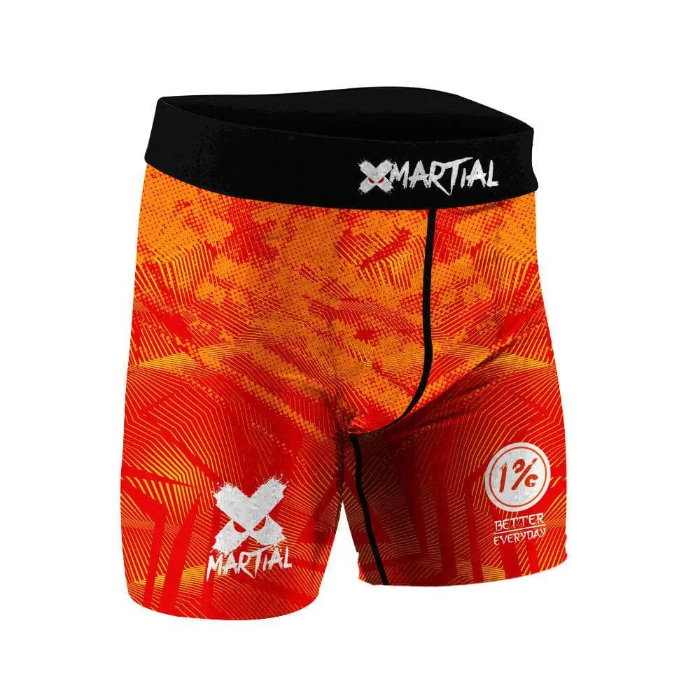 Flame BJJ/MMA Compression Shorts