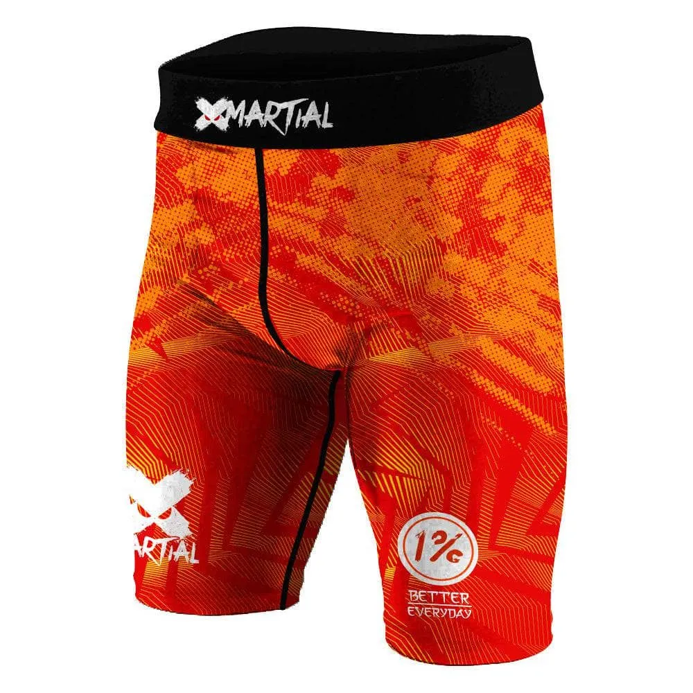 Flame BJJ/MMA Compression Shorts