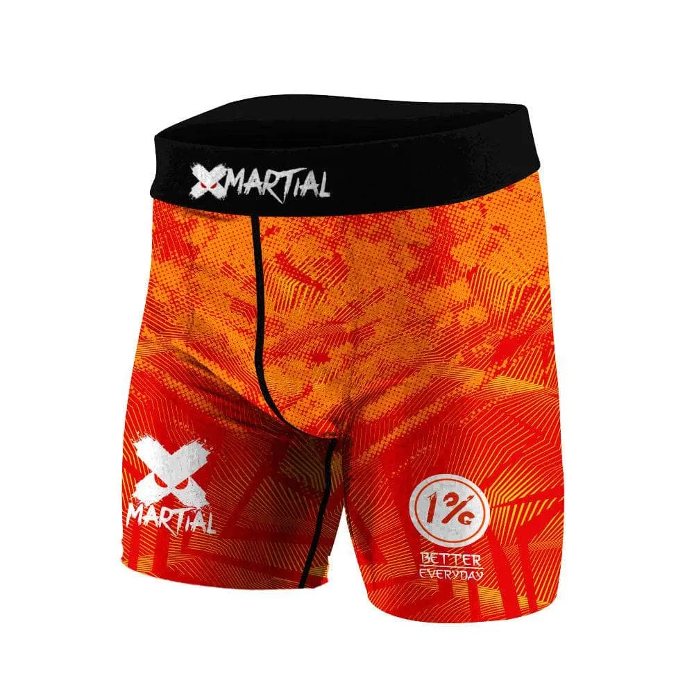 Flame BJJ/MMA Compression Shorts