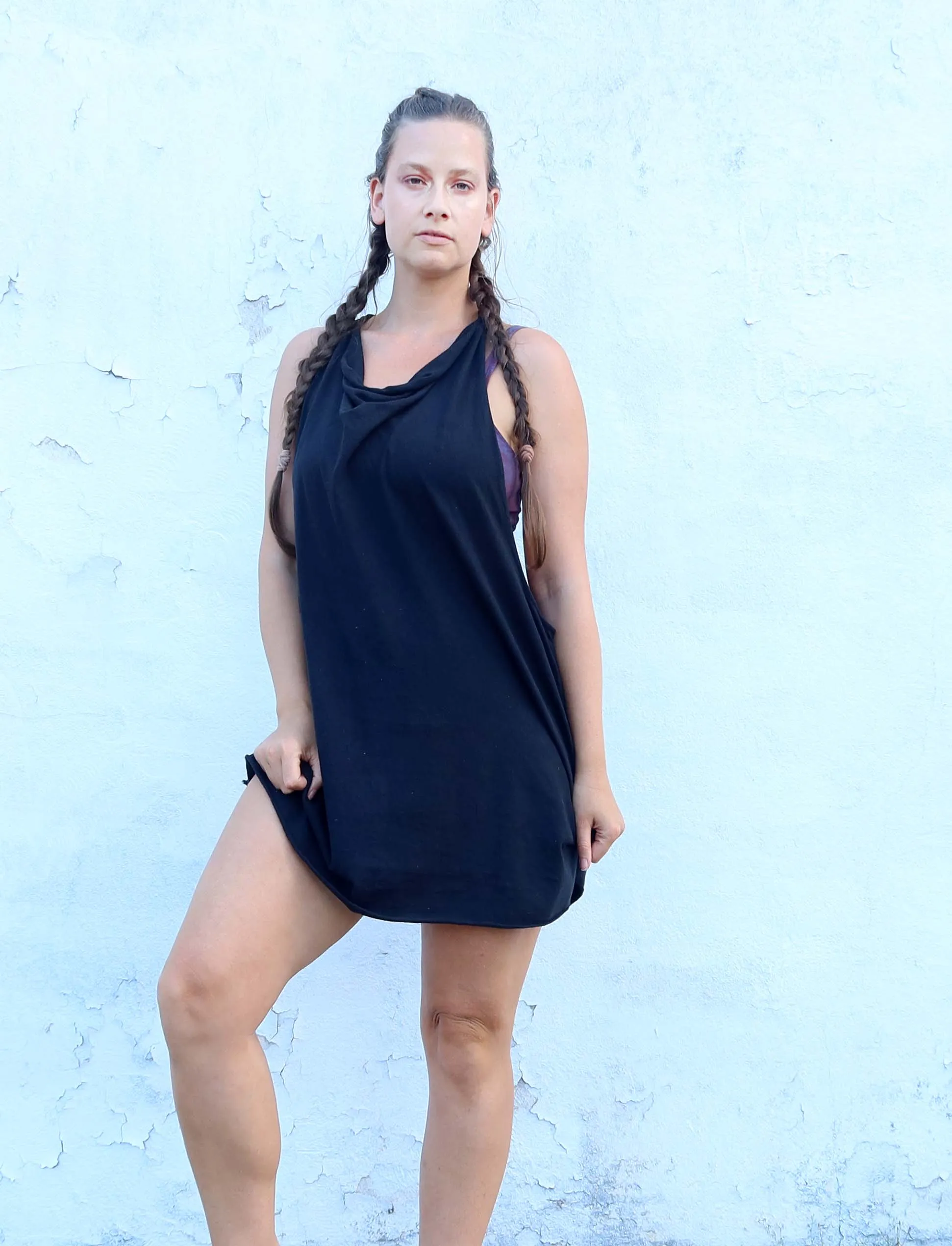 Float Neck Arrow Tunic