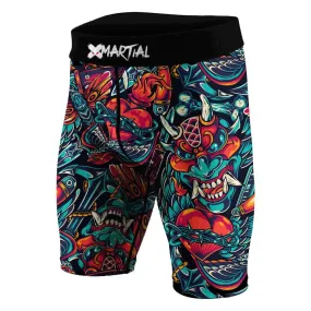 Heart of Thorns BJJ/MMA Compression Shorts