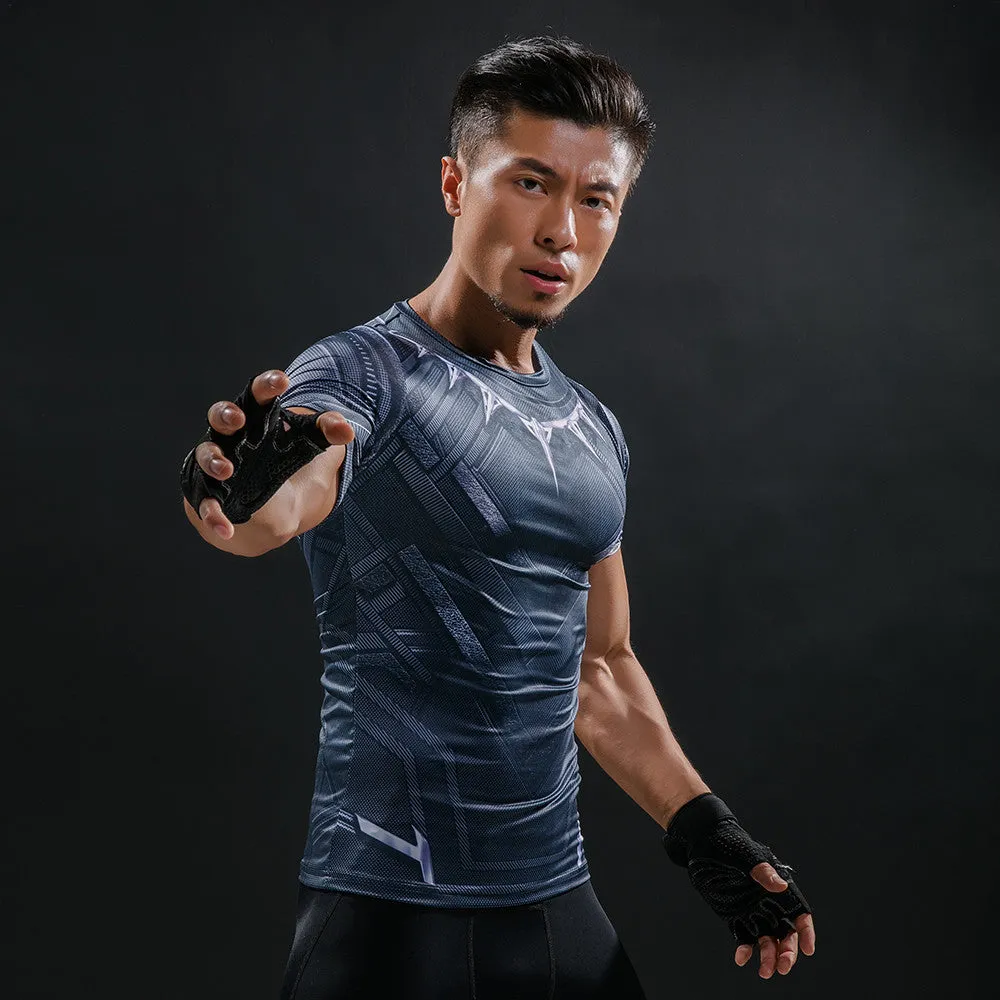 Hero Compression Shirt - Black Panther