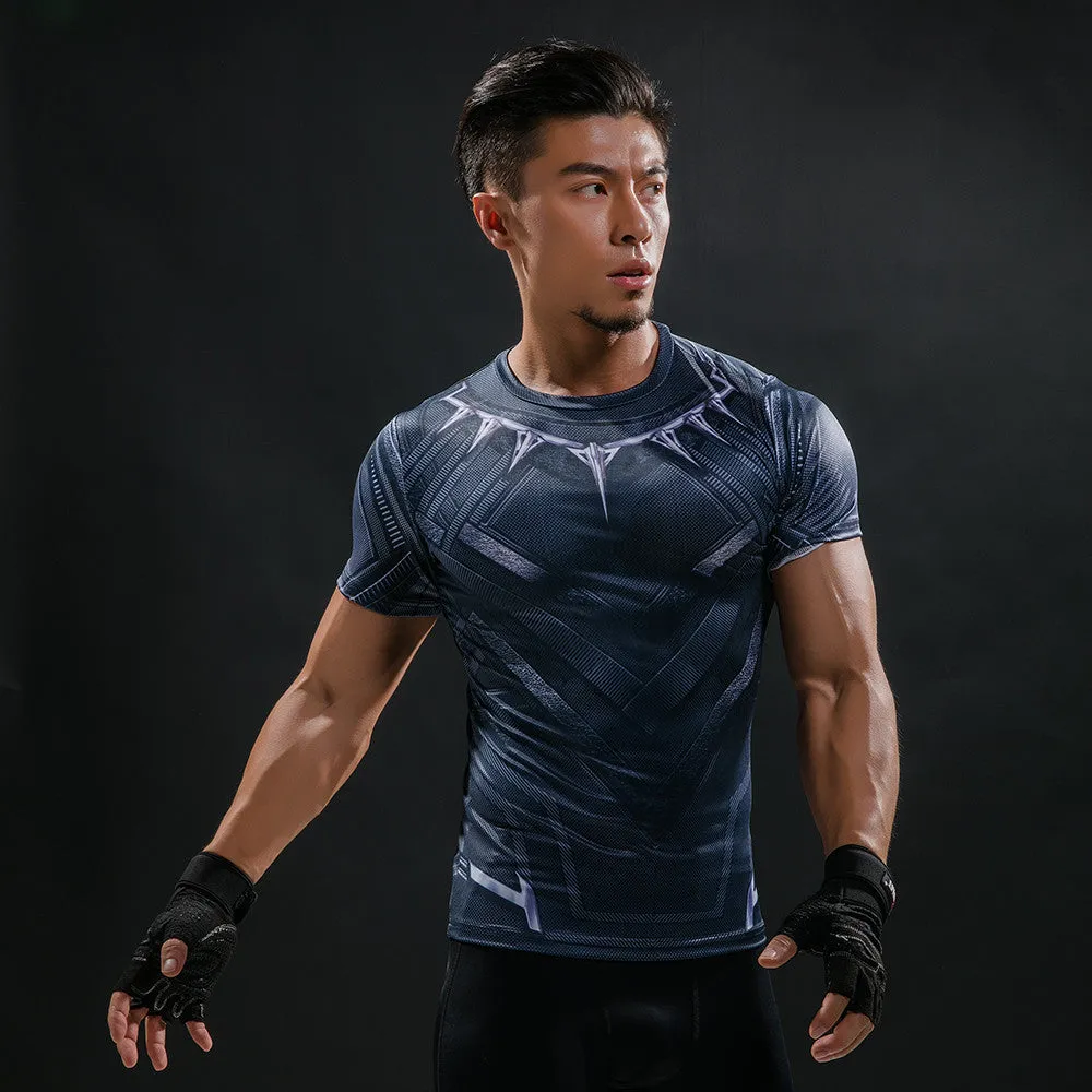 Hero Compression Shirt - Black Panther