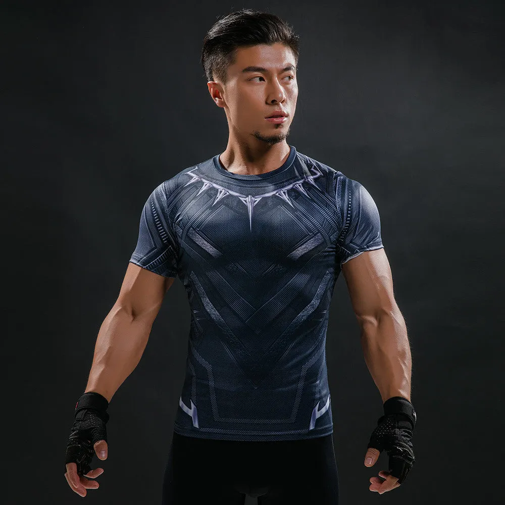 Hero Compression Shirt - Black Panther