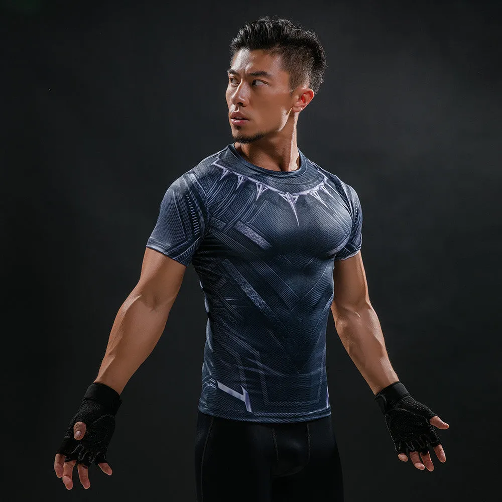 Hero Compression Shirt - Black Panther