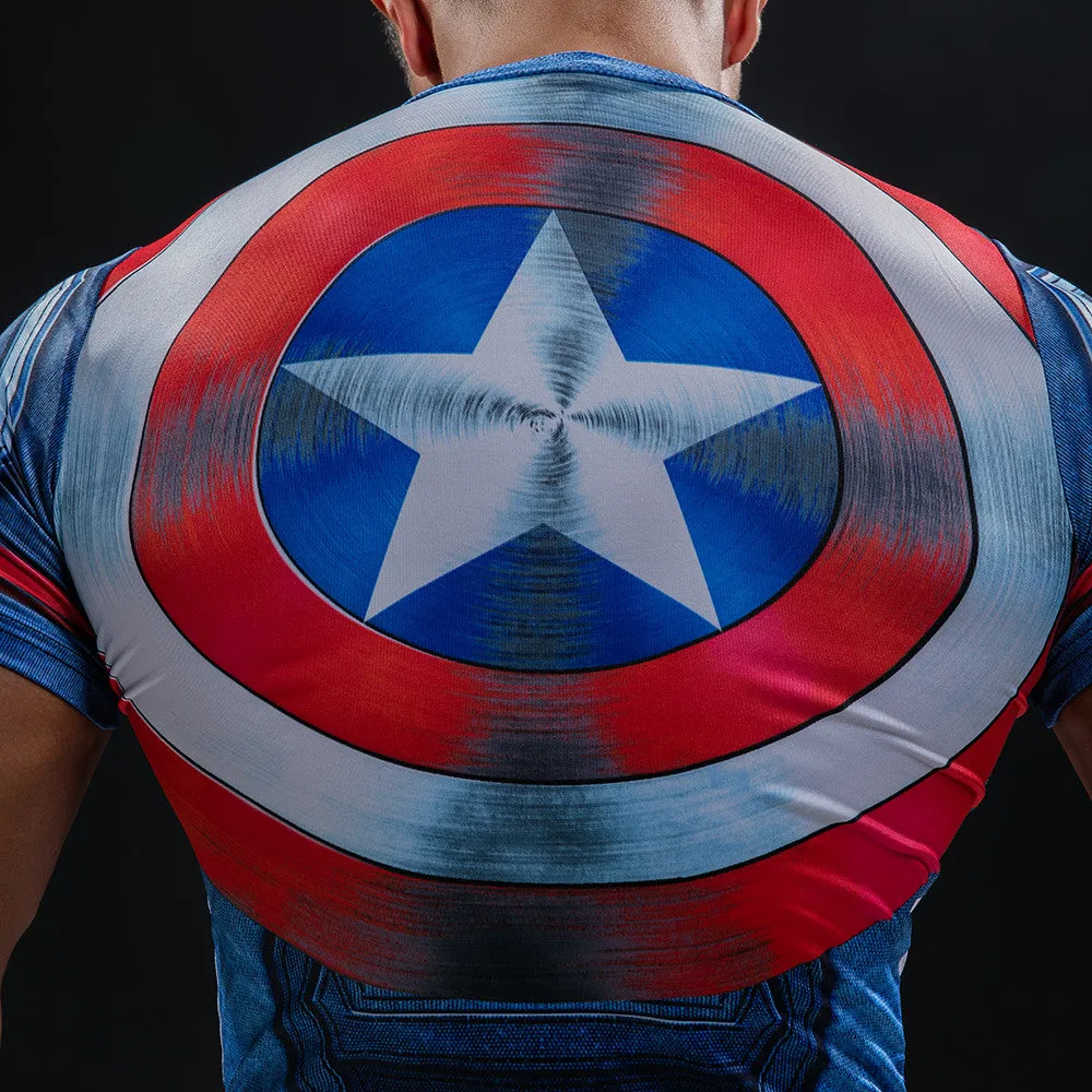 Hero Compression Shirt - Captain America 3