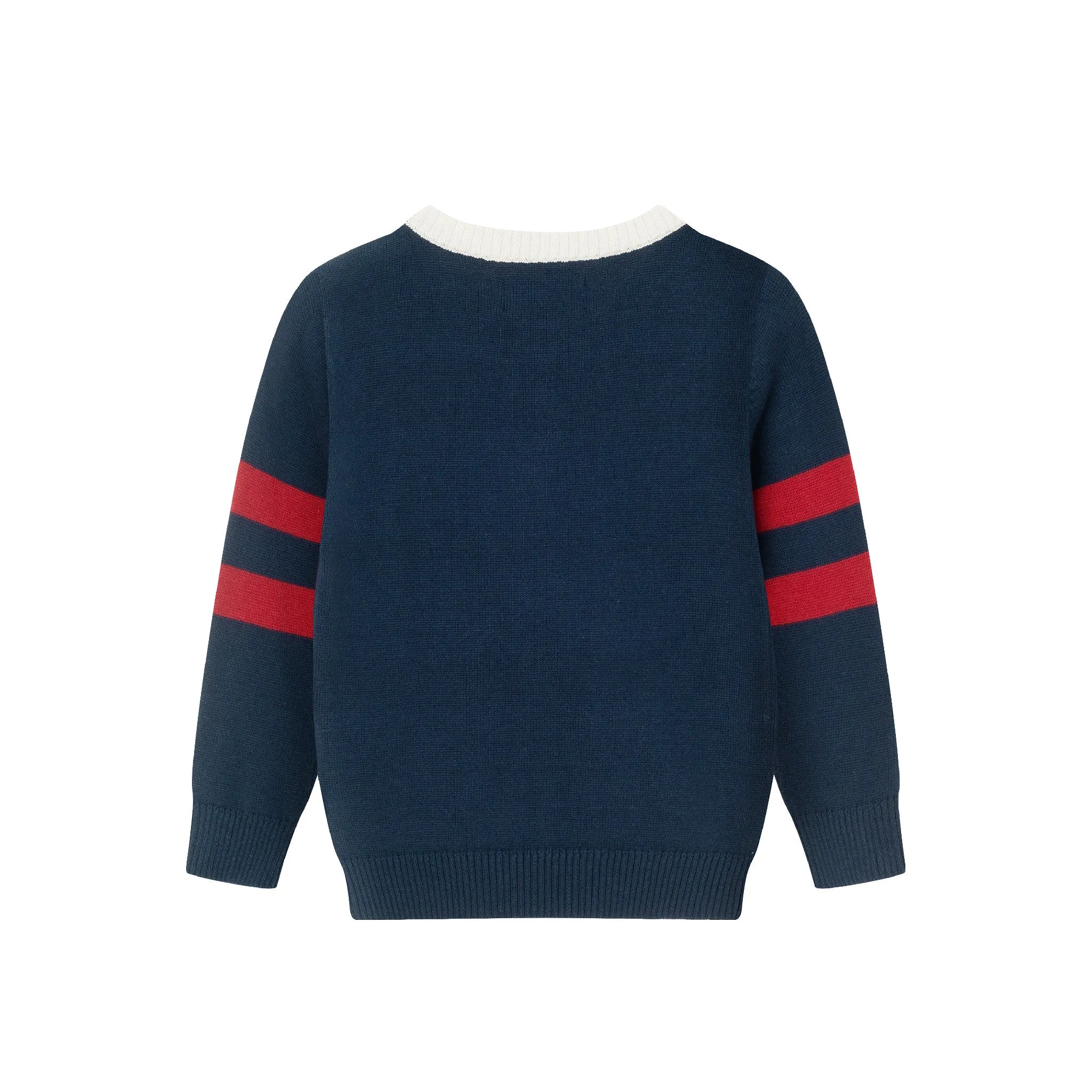 Infant Knit Henley Sweater & Pants Set | Navy