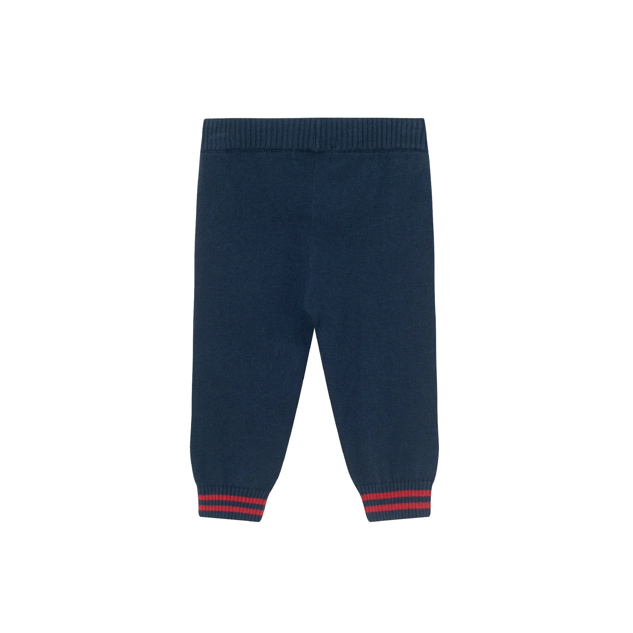 Infant Knit Henley Sweater & Pants Set | Navy