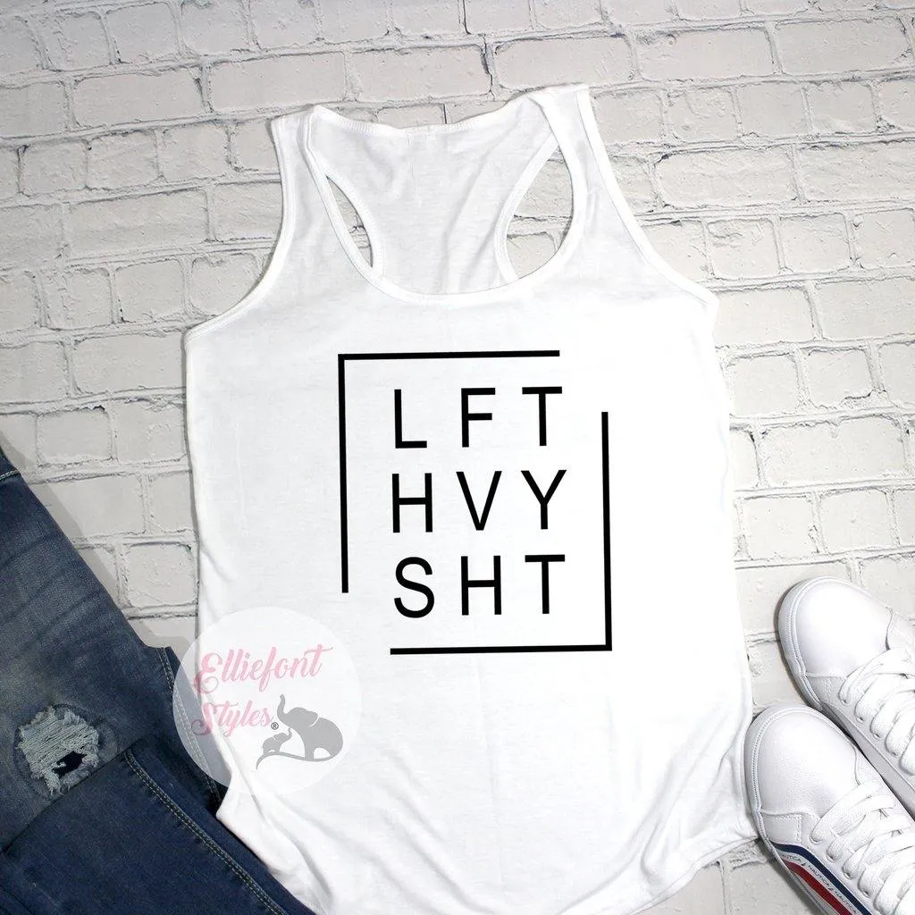 Lifty Heavy Shit Workout Tank