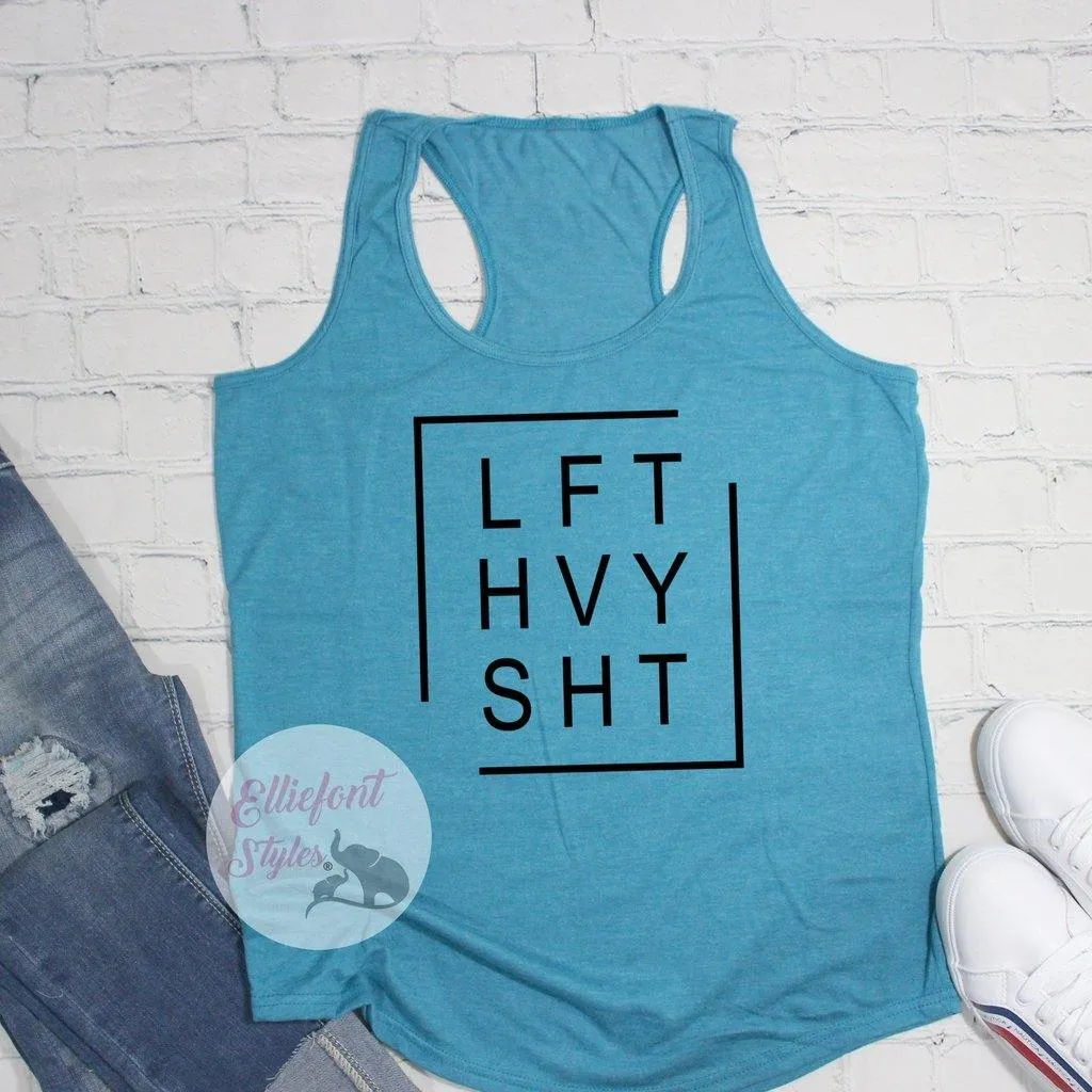 Lifty Heavy Shit Workout Tank