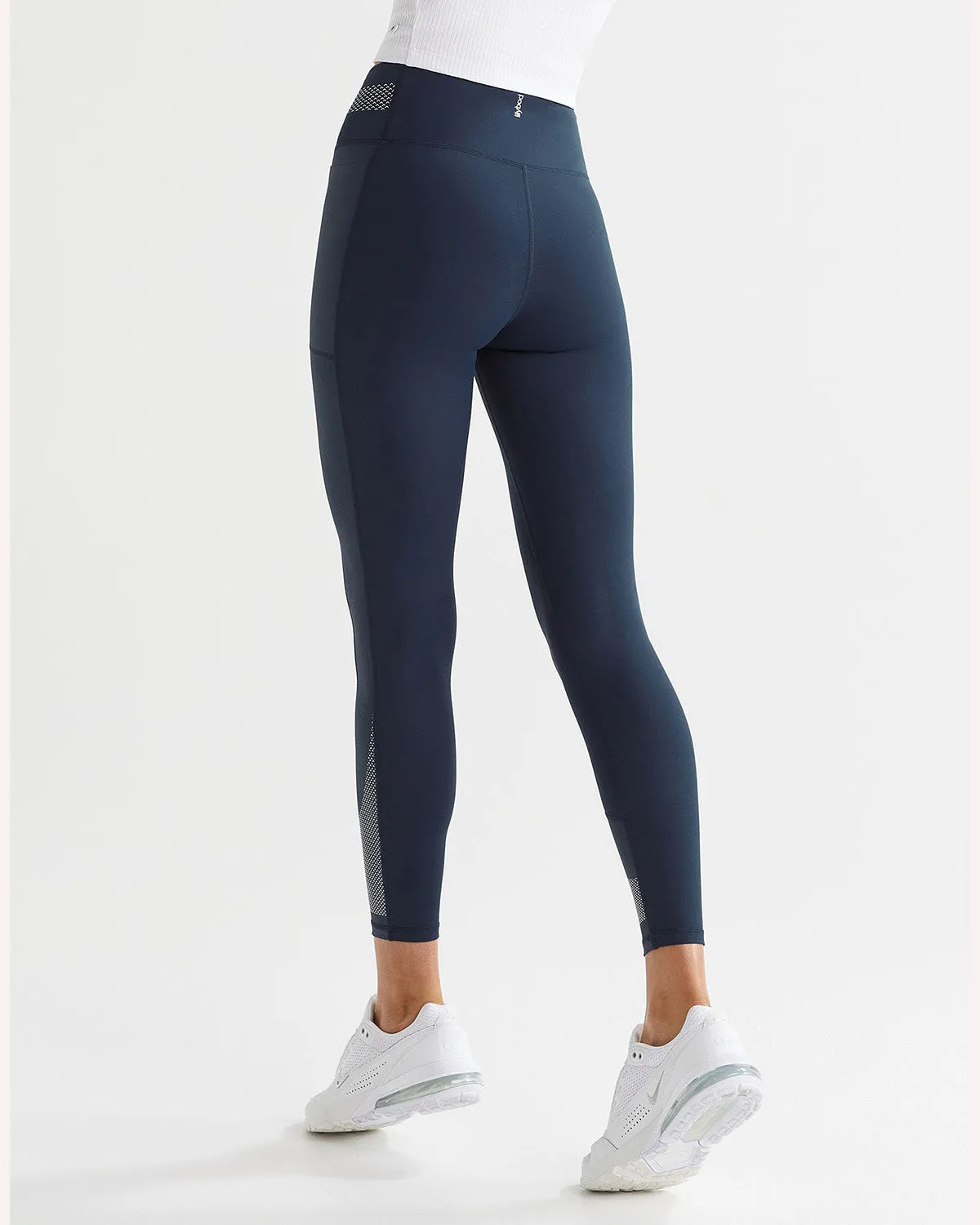 Lilybod Sasha Full Length Legging - Navy/White