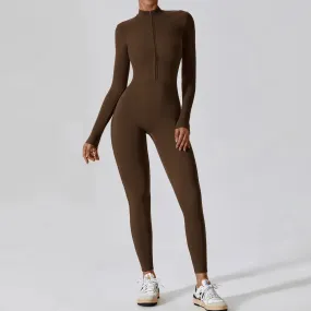 Long Sleeved Women's One-Piece Tracksuit