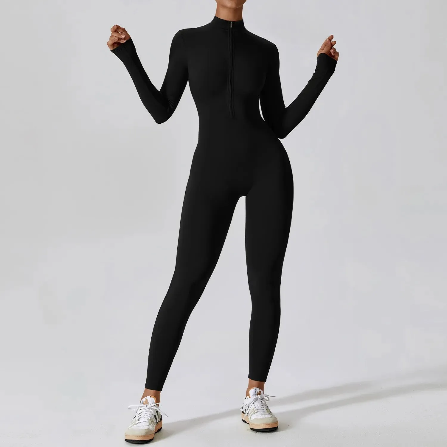 Long Sleeved Women's One-Piece Tracksuit