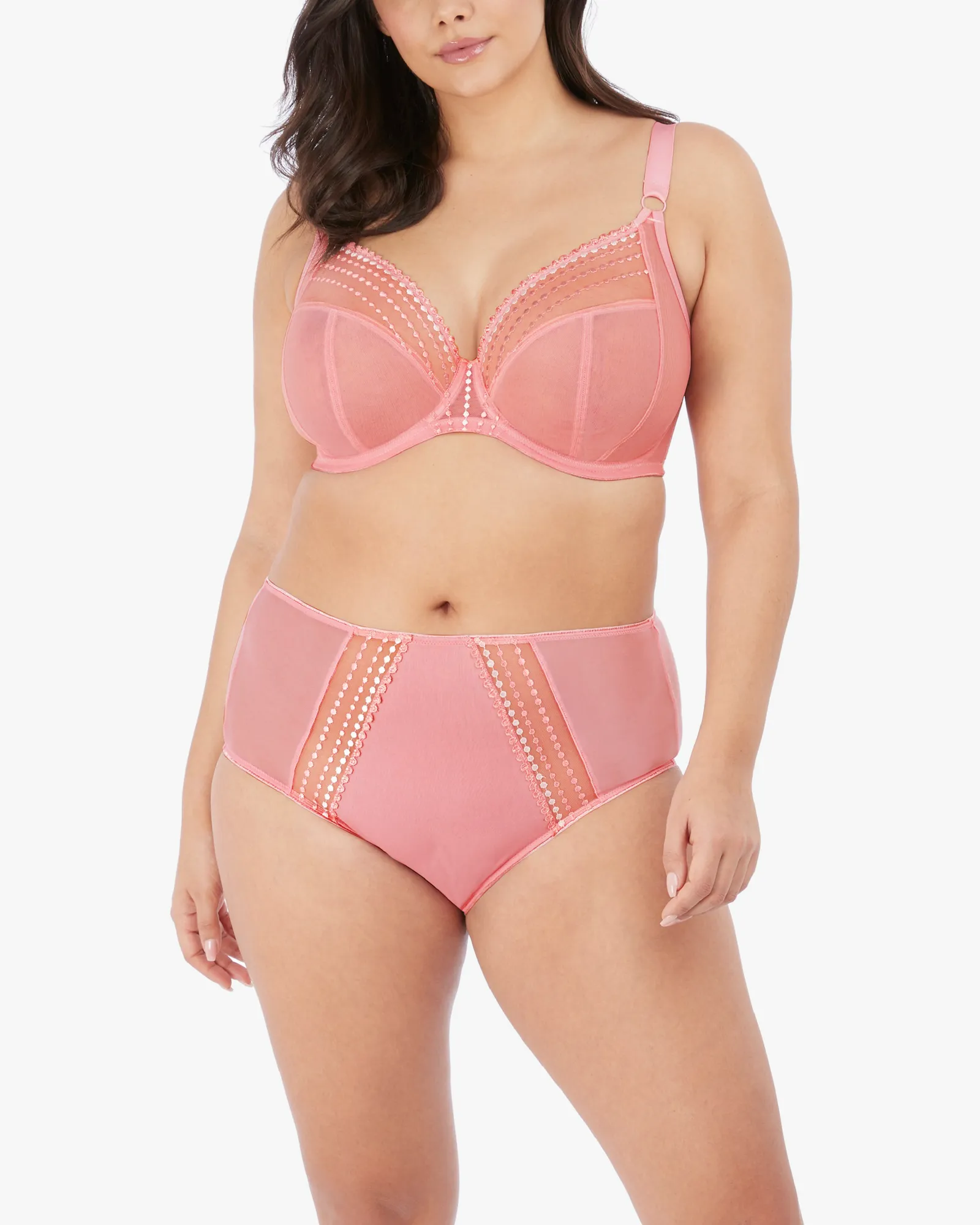 Matilda Underwire Plunge | Pink