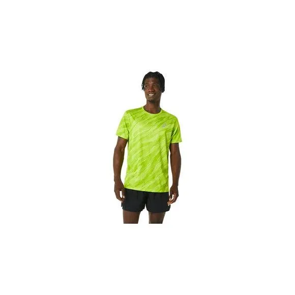 Men's ALL over print SS Top - LIME/ZEST