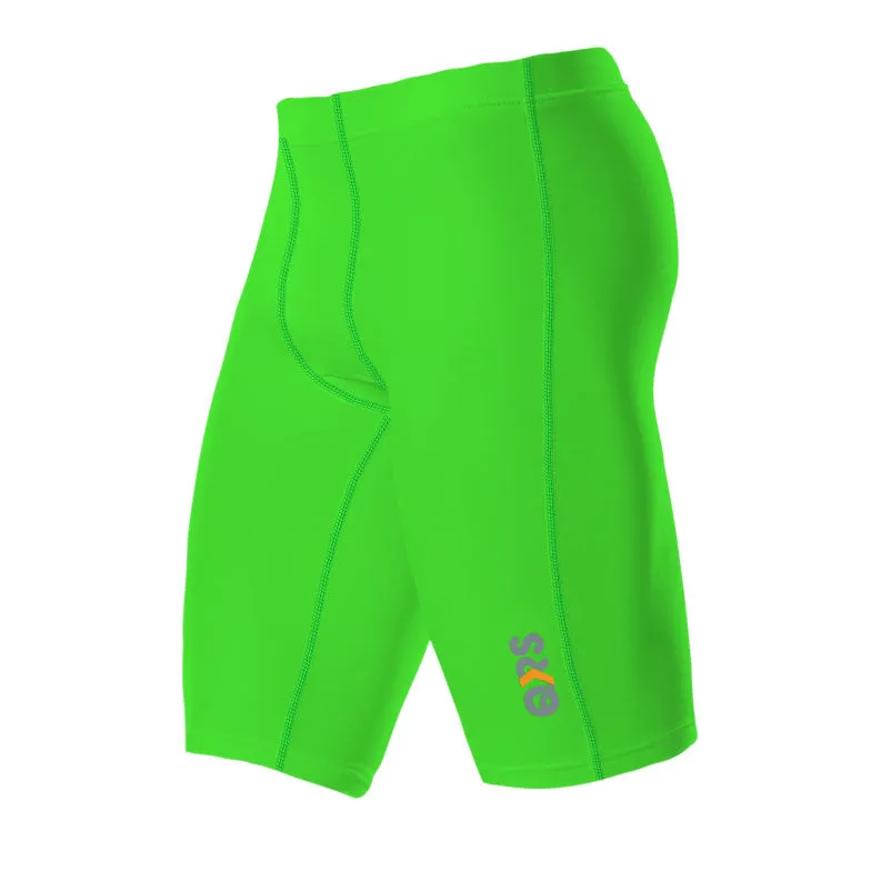 Men's Fluro Lime Knee Length Short