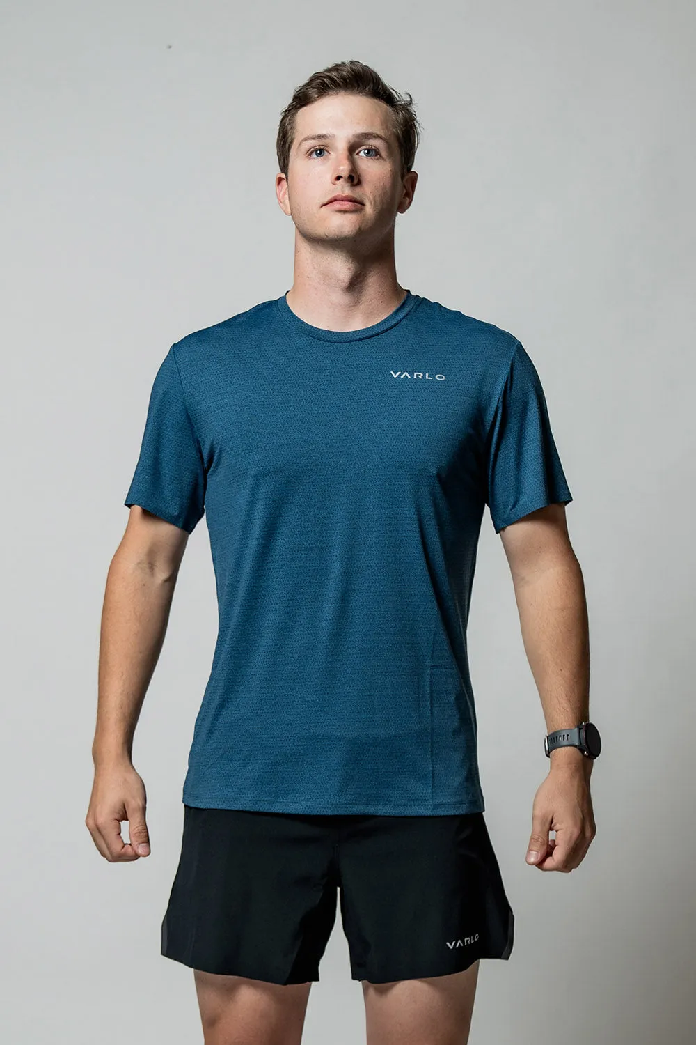 Men's Swift Run Shirt (Blue)