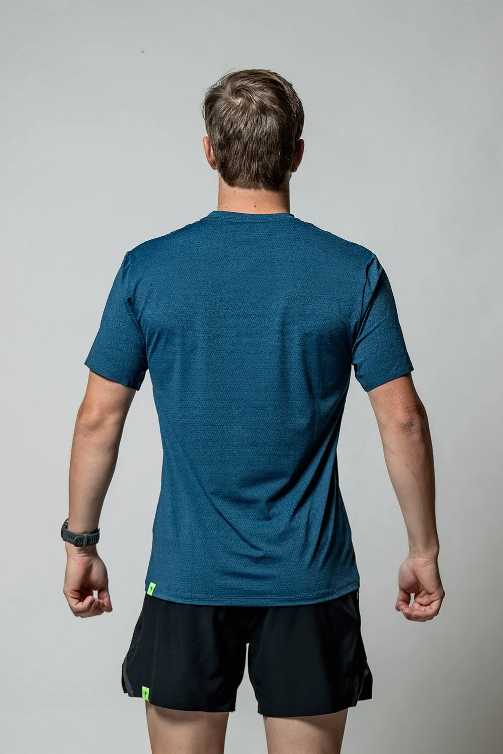 Men's Swift Run Shirt (Blue)