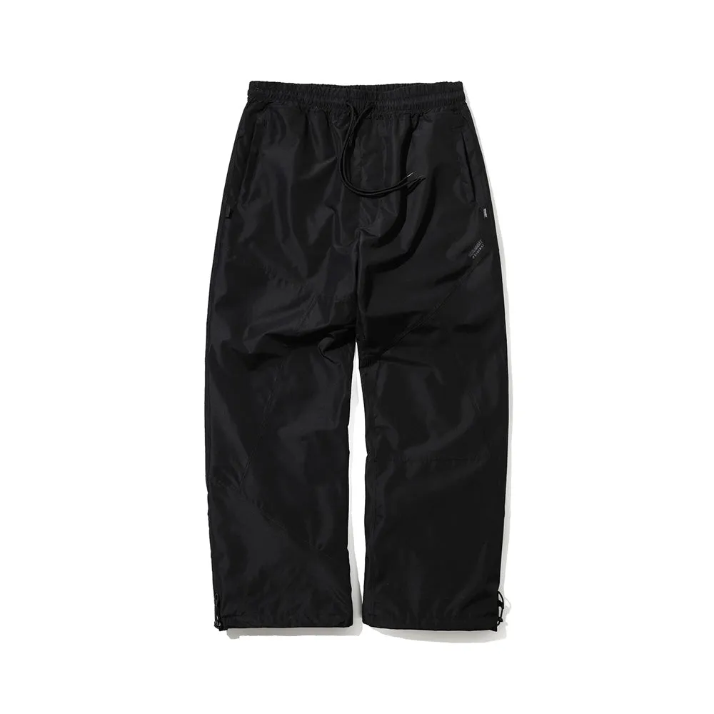 MUB WIDE TRACK PANTS BLACK