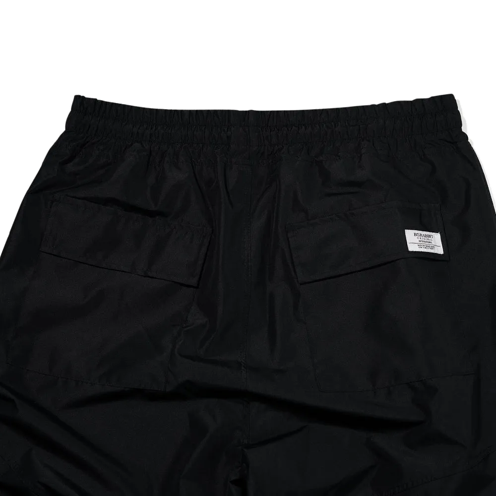 MUB WIDE TRACK PANTS BLACK