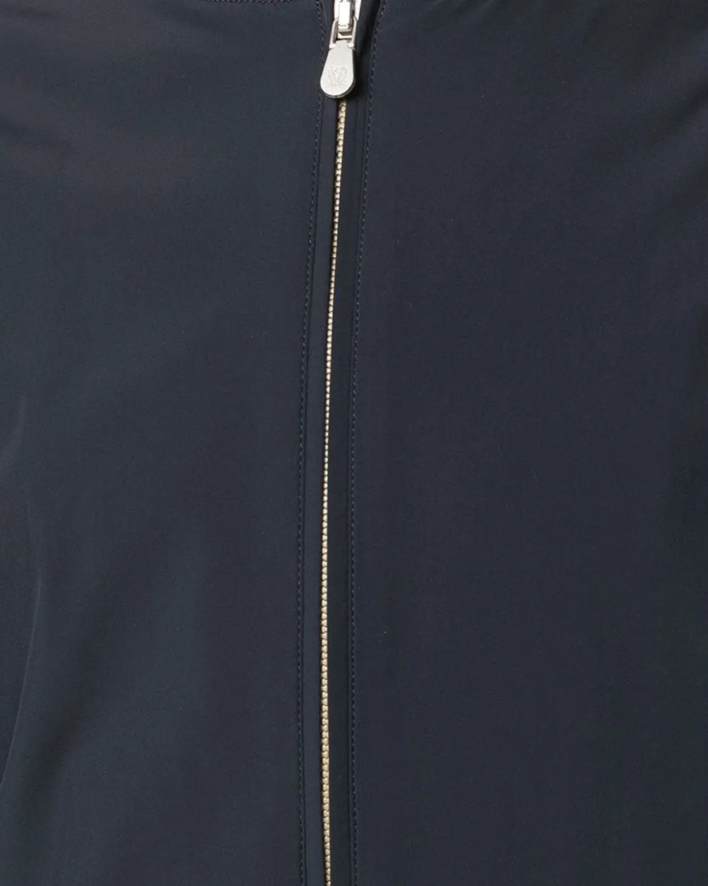 Navy Stretch Bomber Jacket