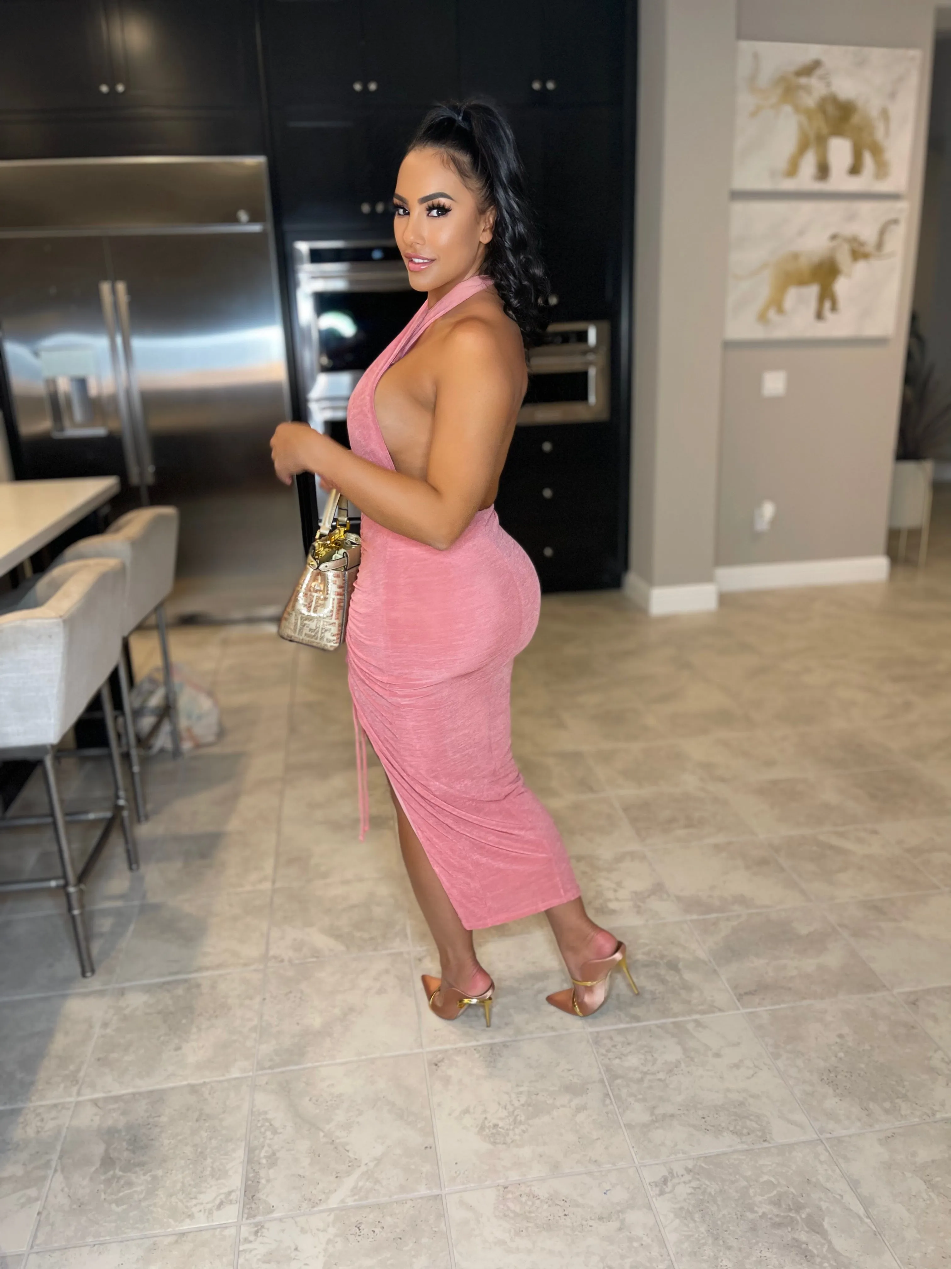 Peachy Queen Body Con