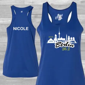 Personalized Berlin Marathon 26.2 Drifit Tank Top