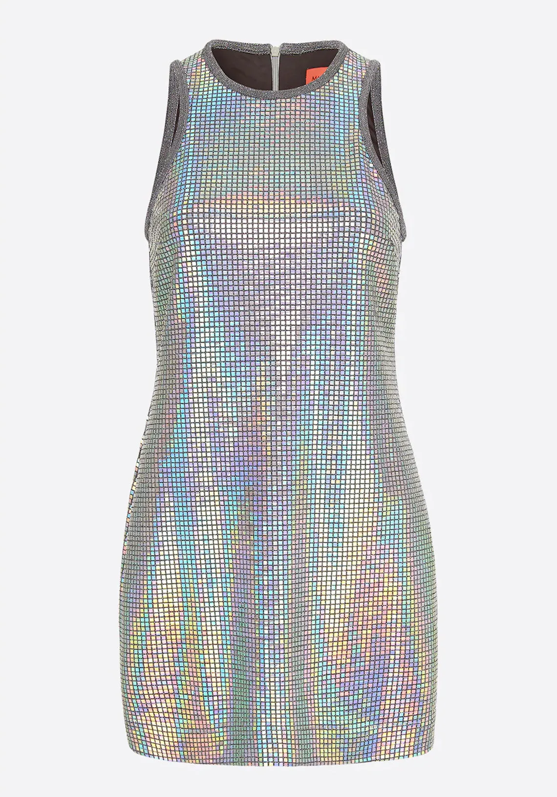 PLATINUM QUEEN MINI DRESS SILVER