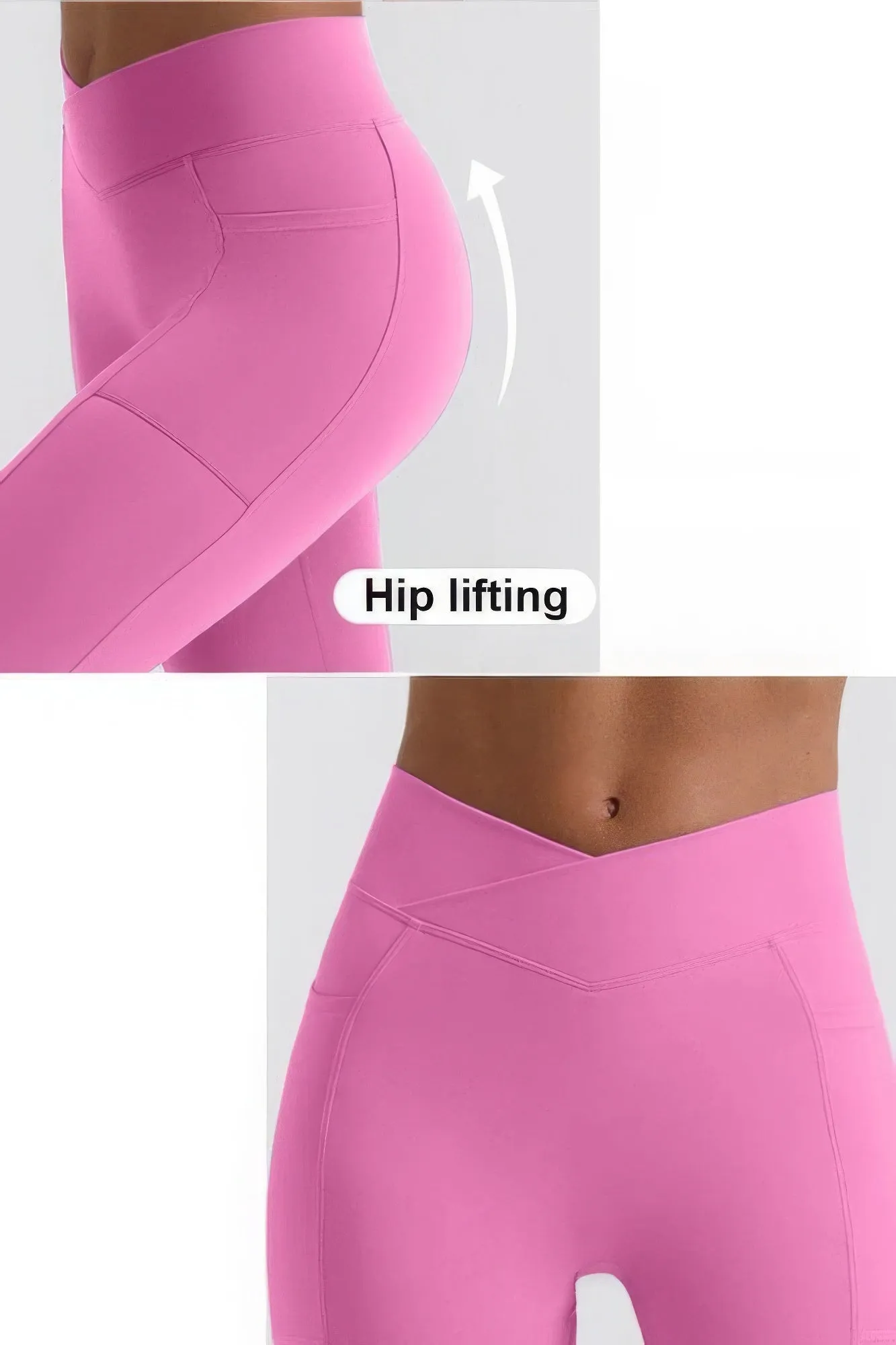 Premium Cross Waist Band Yoga Pants