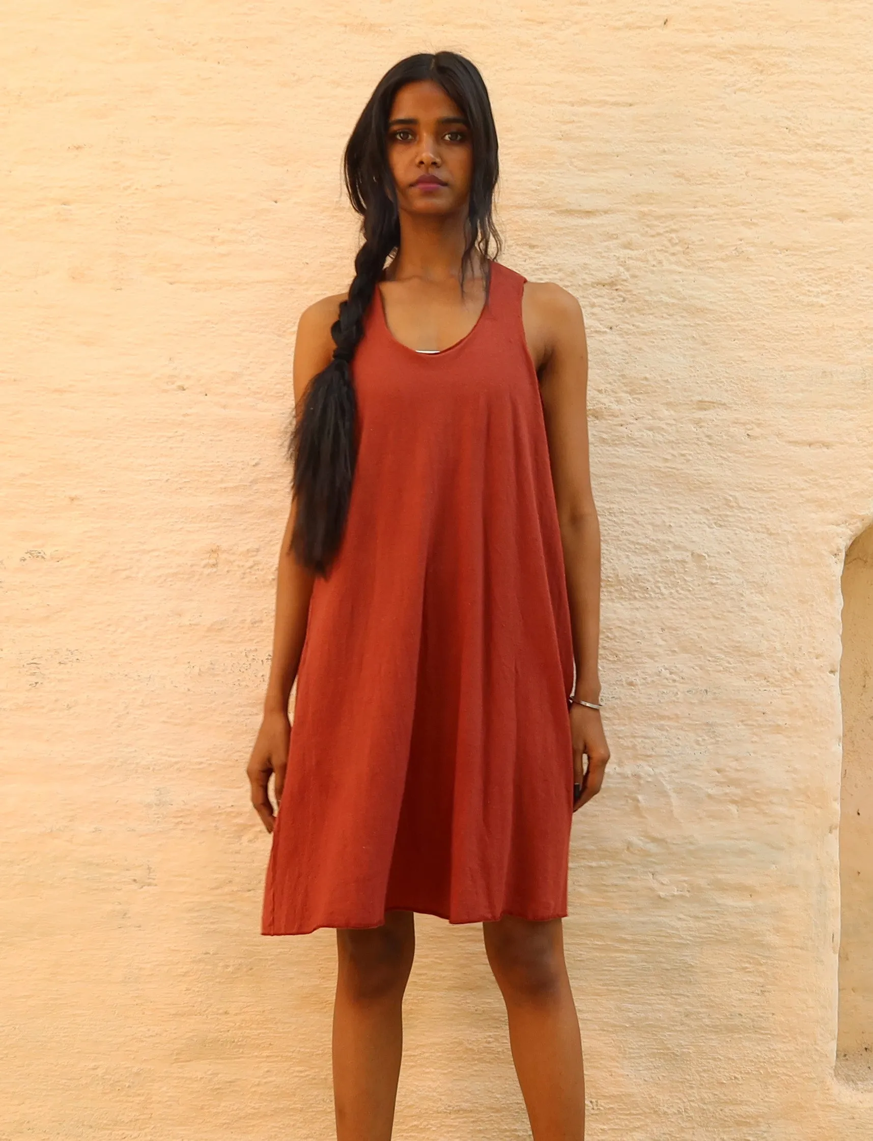 Racerback Built In Bra Tank Ojai Short Dress