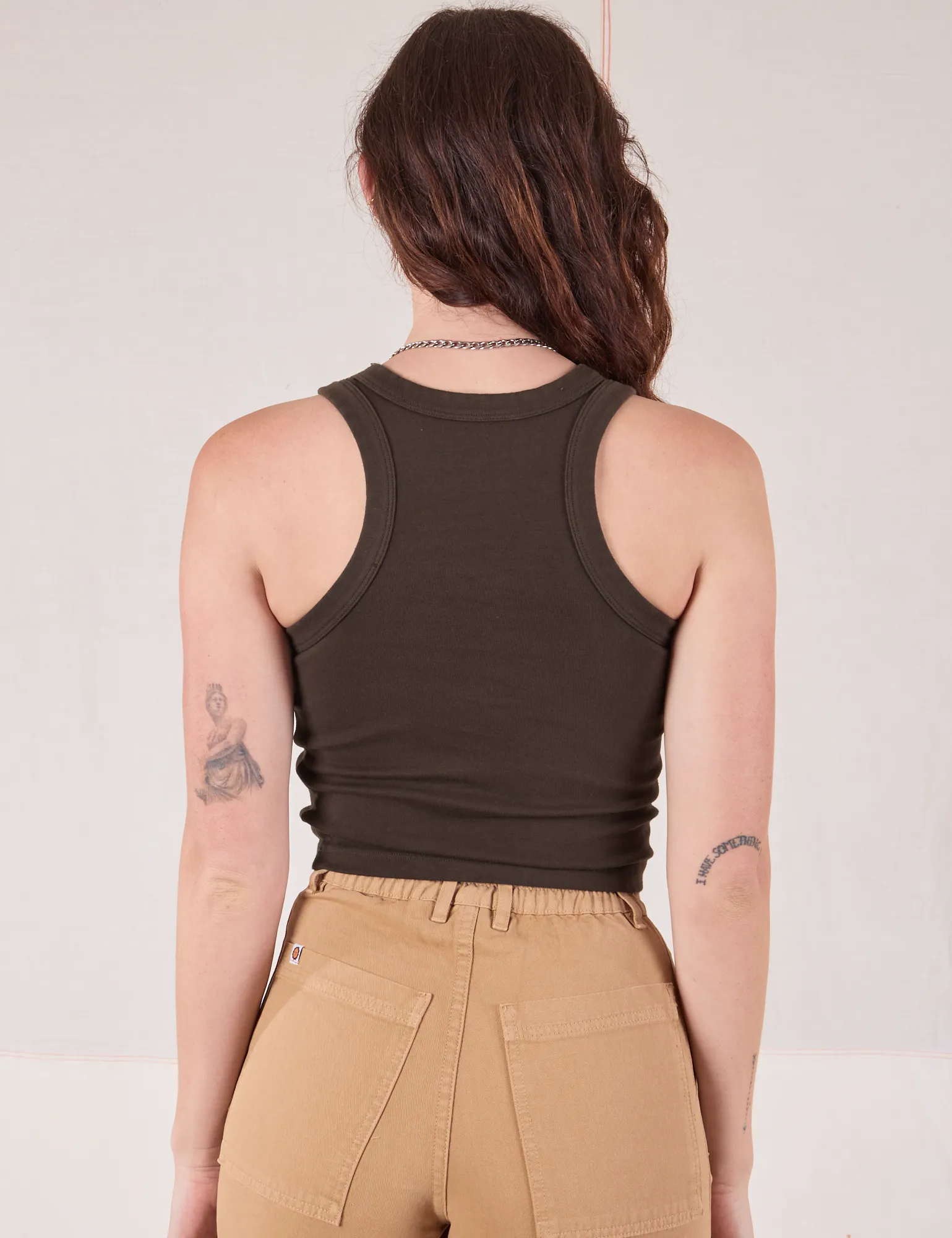 Racerback Tank - Espresso Brown