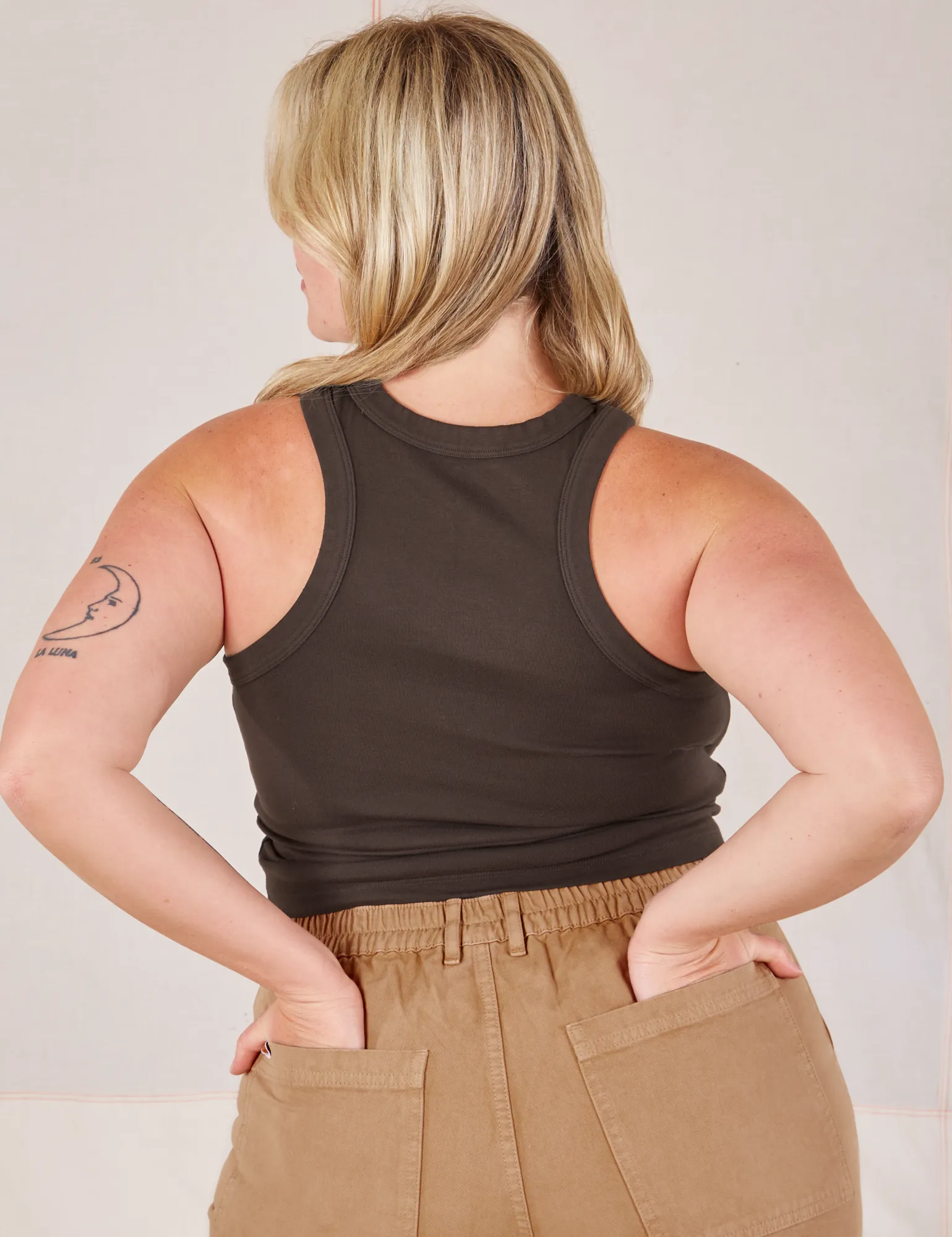 Racerback Tank - Espresso Brown