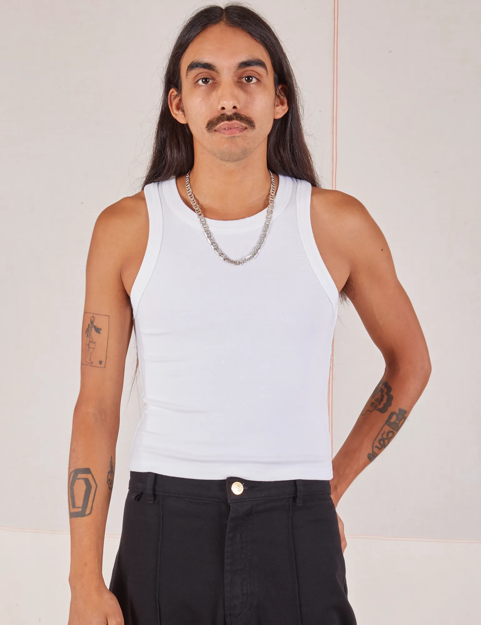 Racerback Tank - Vintage Tee Off-White