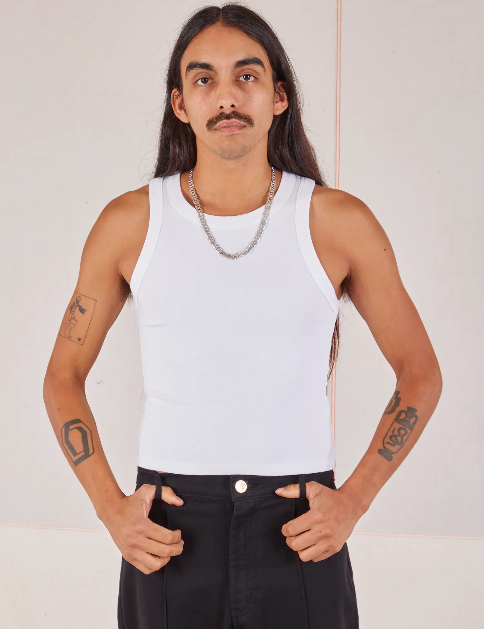 Racerback Tank - Vintage Tee Off-White