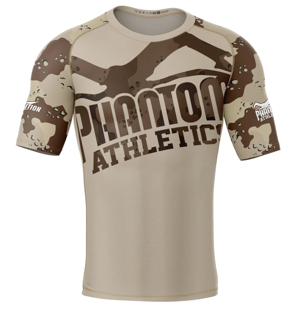 Rashguard Warfare - Desert Camo