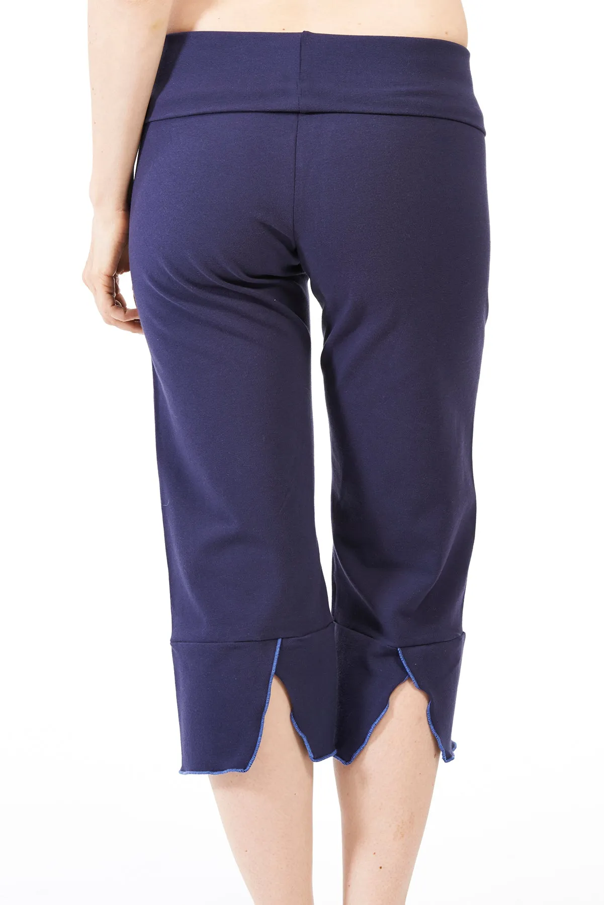 Slit-Back Yoga Capri