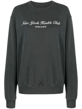 SPORTY & RICH MAIN Sweaters Black