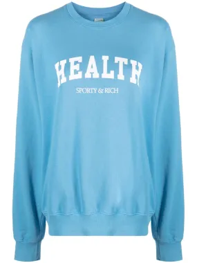 SPORTY & RICH MAIN Sweaters Clear Blue