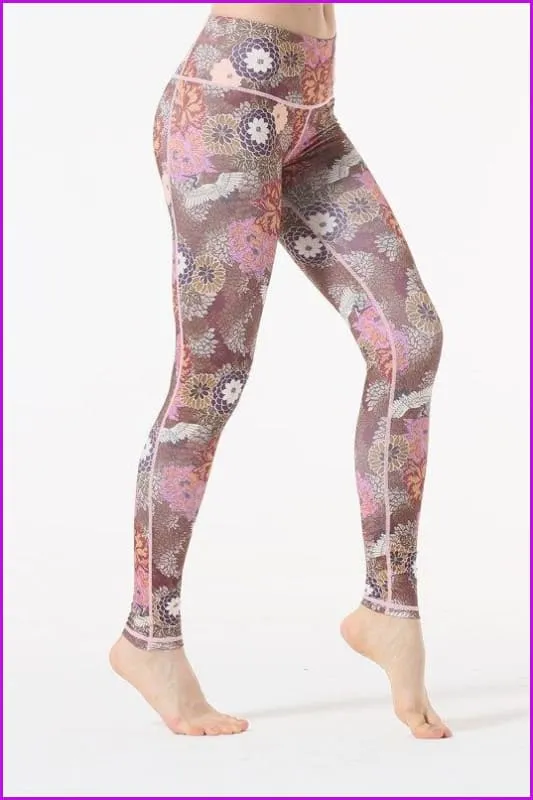 Style Printed Yoga leggings Sport Pants DE119