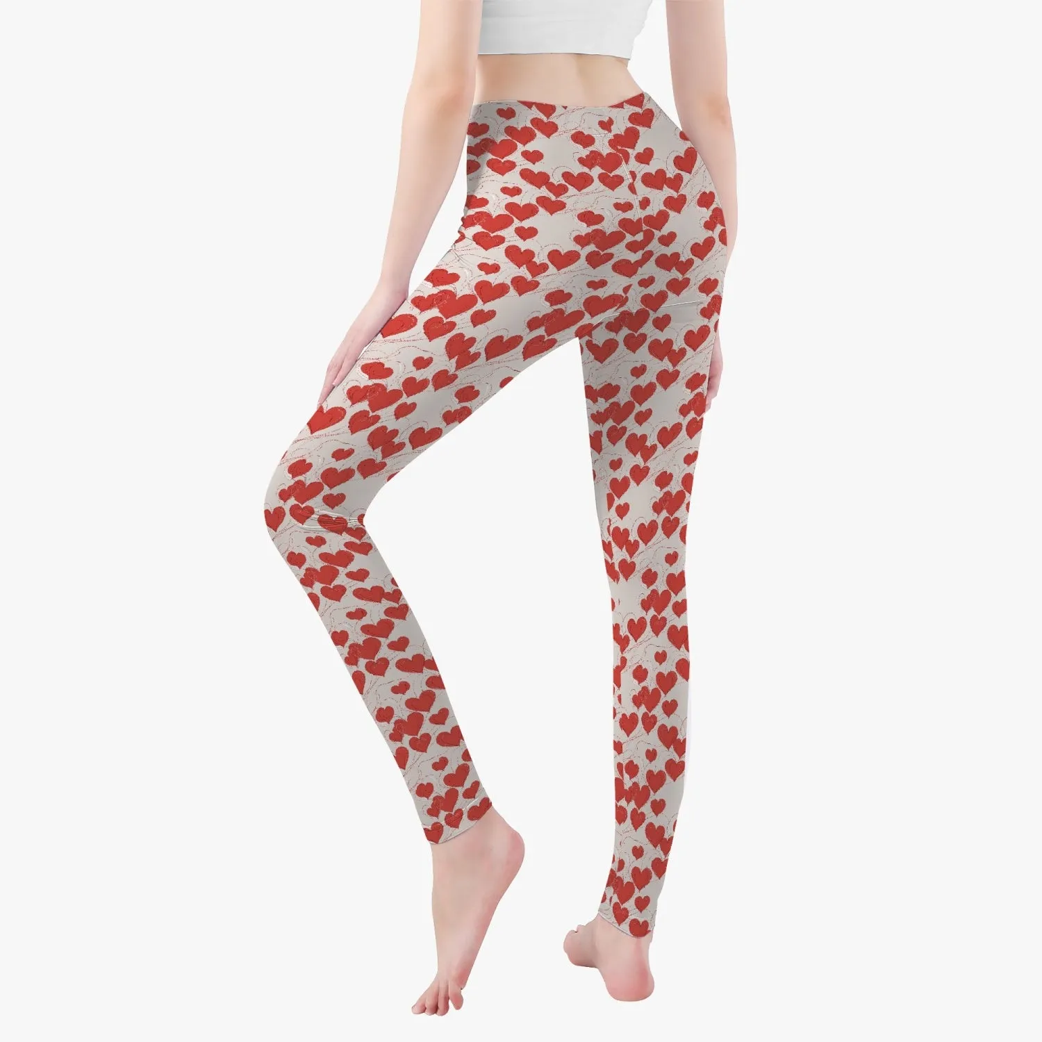 Tiny Hearts Women's Yoga Pants